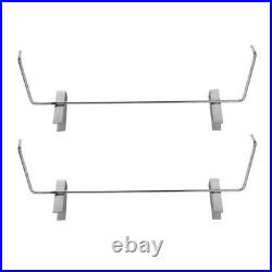 Beehive Frame Holder Set 2Pcs Reusable Stainless Steel Hive Frame Support Stand