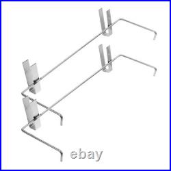 Beehive Frame Holder Set 2Pcs Reusable Stainless Steel Hive Frame Support Stand
