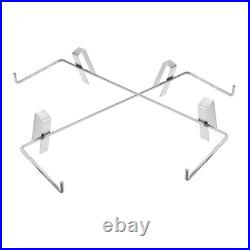 Beehive Frame Holder Set 2Pcs Reusable Stainless Steel Hive Frame Support Stand