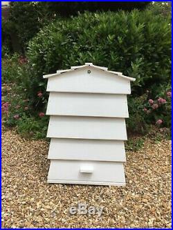 Beehive Garden tidy/Compost Bin hand made to look like a Victorian WBC beehive