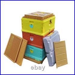 Beehive Insulated Plastic 10 Frame 3 Box 2x Brood 1x Honey Super Beekeeping