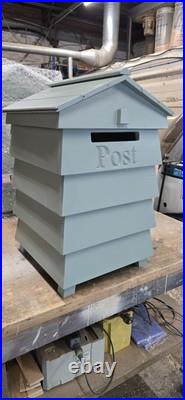 Beehive Parcel Box Parcels Bespoke Mailbox Garden Storage