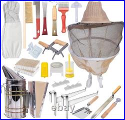 Beehive Tools Set 22 Pcs Beekeeper Kit