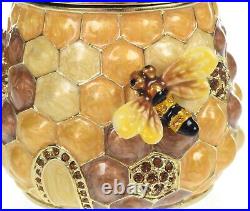 Beehive Trinket Box Hand made by Keren Kopal with Austrian Crystals