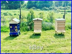 Beehive, bee hive National, Genuine English cedar, for honey bees, Best sold 2019