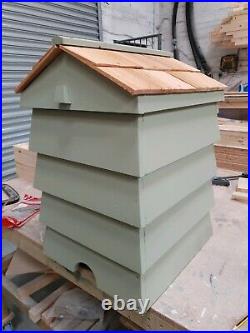 Beehive composter with cedar shingle roof Handmade to order