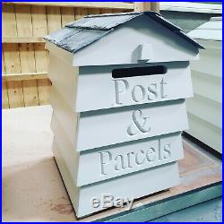 Beehive post box/parcel Box Handmade To Order