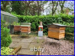 Beehives Job Lot Wooden Beehive Boxes & Frames, Smoker, Honey Extractor Drum