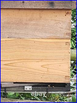 Beehives Job Lot Wooden Beehive Boxes & Frames, Smoker, Honey Extractor Drum