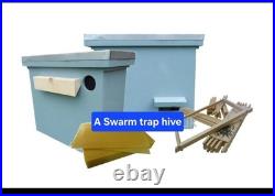 Beekeepers Swarm Trap/Bait Hive/Nuc Box Starter Kit for Bee Swarms