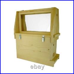 Beekeeping 14x12 Observation Hive, Pine