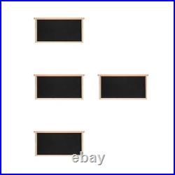 Beekeeping Hive Frame Holders 4Pcs and Pine Wood Set