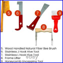 Beekeeping Starter Kit Complete Bee Hive Tool Set
