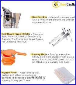 Beekeeping Starter Kit with Beeswax Coated Hives