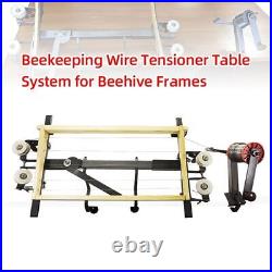 Beekeeping Wire Tensioner Table System for Beehive Frames Device Drawing Bee