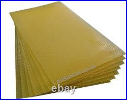 Beeswax Foundation Sheets Standard Brood BS National Beehive DN4 Frame Beeswax Foundation Sheets Standard Brood BS National Beehive DN4 Frame