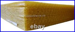 Beeswax Foundation Sheets Standard Brood Wired BS National Beehive DN4 Frame