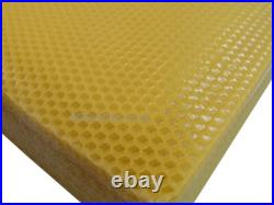 Beeswax Foundation Sheets Standard Brood Wired BS National Beehive DN4 Frame