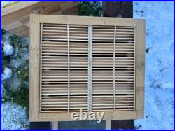 Beginners small garden Wooden 4 Section Auto Honey Harvesting Hive Keeping Bees