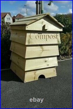 Bespoke Natural Beehive Composter Made to order Pressuee Treated