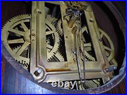 Brewster & Ingraham-BeeHive-Clock-Ca. 1850-To Restore-8 Day-Brass Mainsprings