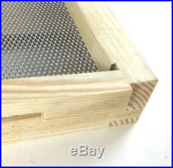 British National Fully Assembled Wooden Bee Hive with 1 Super