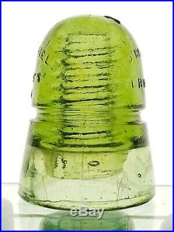 CD 145 Chartreuse Brookfield Creb Beehive Glass Insulator