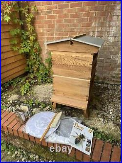 Caddon Hives Beekeepers Bundle National Bee Hive with Gabled Roof