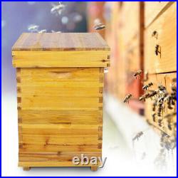 Cedar Wood Honey Keeper Beehive Box 10 Frame Beekeeping Box Kit Beekee Household