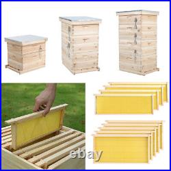 Cedarwood Beekeeping Brood Box Beeswax Coated Honey Hive Beehive Beekeeper Tool