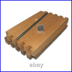 Commercial Beehive Brood Chamber, Western Red Cedar flat, empty