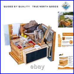 Complete Beehive with Wax Frames, Smoker and Beekeeping Essentials for Beginners