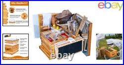 Complete Beehive with Wax Frames, Smoker and Beekeeping Essentials for Beginners