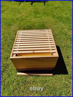 Complete National Beehive with Frames New, Hand Made, Fully Assembled