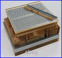 Complete National New Zealand Pine Bee Hive, 2 Super 1 Brood