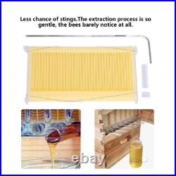 Double Beehive Super Beekeeping Brood House Box For 7 Auto Honey Bee Hive Frame