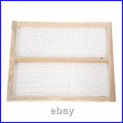 Double Beehive Super Beekeeping Brood House Box For 7 Auto Honey Bee Hive Frame