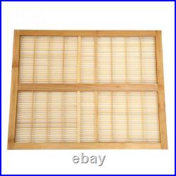 Double Beehive Super Beekeeping Brood House Box For 7 Auto Honey Bee Hive Frames