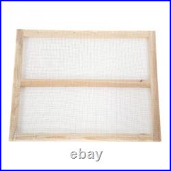 Double Beehive Super Beekeeping Brood House Box For 7 Auto Honey Bee Hive Frames