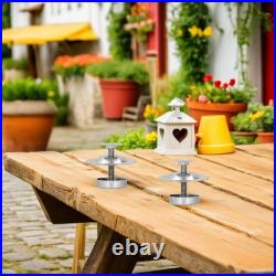 Durable Metal Beehive Base Stand with Adjustable Feet for Home and Workshop Use