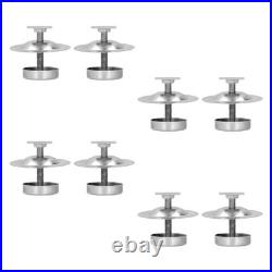 Durable Metal Beehive Base Stand with Adjustable Feet for Home and Workshop Use