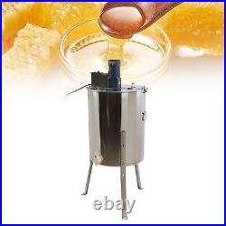 Electrical Honey Extractor 4/8 Frames Stainless Steel HONEY SPINNER Bee Beehive