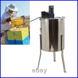 Electrical Honey Extractor 4/8 Frames Stainless Steel HONEY SPINNER Bee Beehive