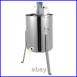 Electrical Honey Extractor 4 Frames Stainless Steel HONEY SPINNER Bee Beehive