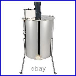 Electrical Honey Extractor 4 Frames Stainless Steel HONEY SPINNER Bee Beehive