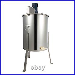 Electrical Honey Extractor 4 Frames Stainless Steel HONEY SPINNER Bee Beehive