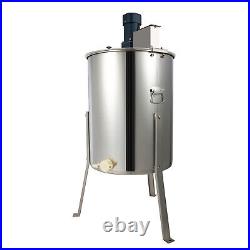 Electrical Honey Extractor 4 Frames Stainless Steel HONEY SPINNER Bee Beehive