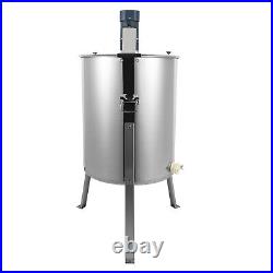 Electrical Honey Extractor 4 Frames Stainless Steel HONEY SPINNER Bee Beehive