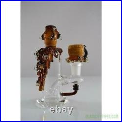 Empire Glassworks 5.5 inch Mini Bee Hive Glass Bong Water Pipe
