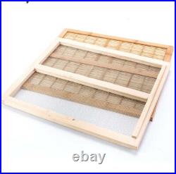 For Beehive Beekeeping Brood House Box with 7 Auto Honey Bee Hive Frames UK